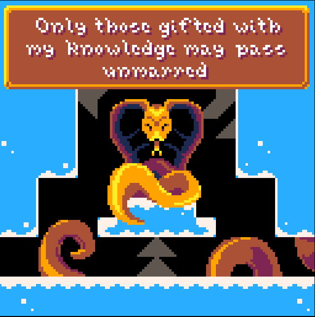 Pixel art I drew inspired by someone's dream.