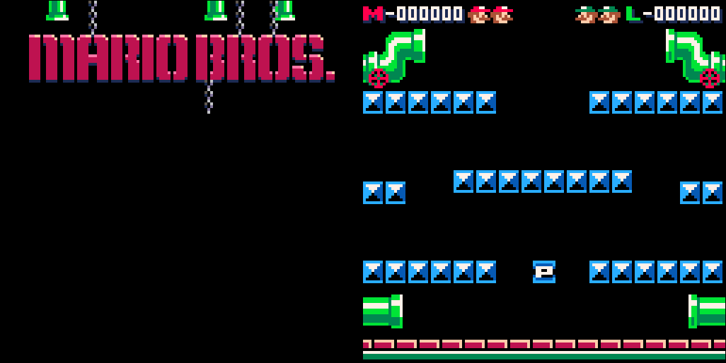 A potential PICO-8 remake of the original Super Mario Bros arcade game.
