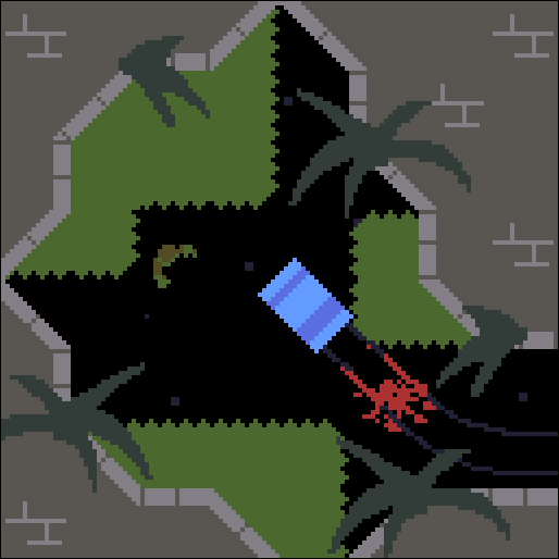 Mockup I made for a friend. A sort of top down shoot-em-up where you drive around running over zombies.